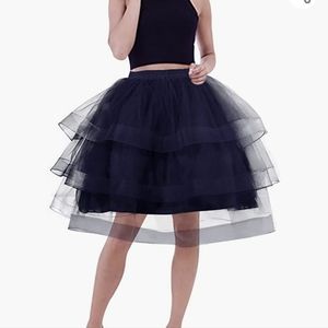 Tulle mini skirt
